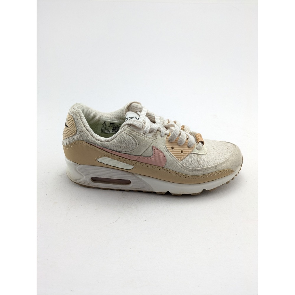 Womens Nike Air Max 90 SE Sun Club Beige White Casual Shoes DJ9997-101 Size 8.5 - Picture 3 of 7